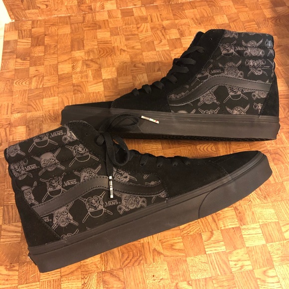 Rare Star Wars Vans Sk8-Hi Darth Vader Darkside - Picture 2 of 8